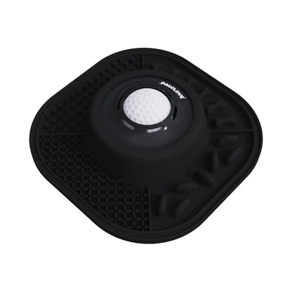Pawlove Dog Food Slow Feeder Bowl - Ball-In Design Neater Feeder, 3/4 Cup Food-Grade Licking Bowl, Anti-Slip Rubber, Ball Movement Curbs Splash Mess, Bone Broth Ready, Dishwasher Safe, Puppy Anxiety Relief | Pet Feeding Supplies