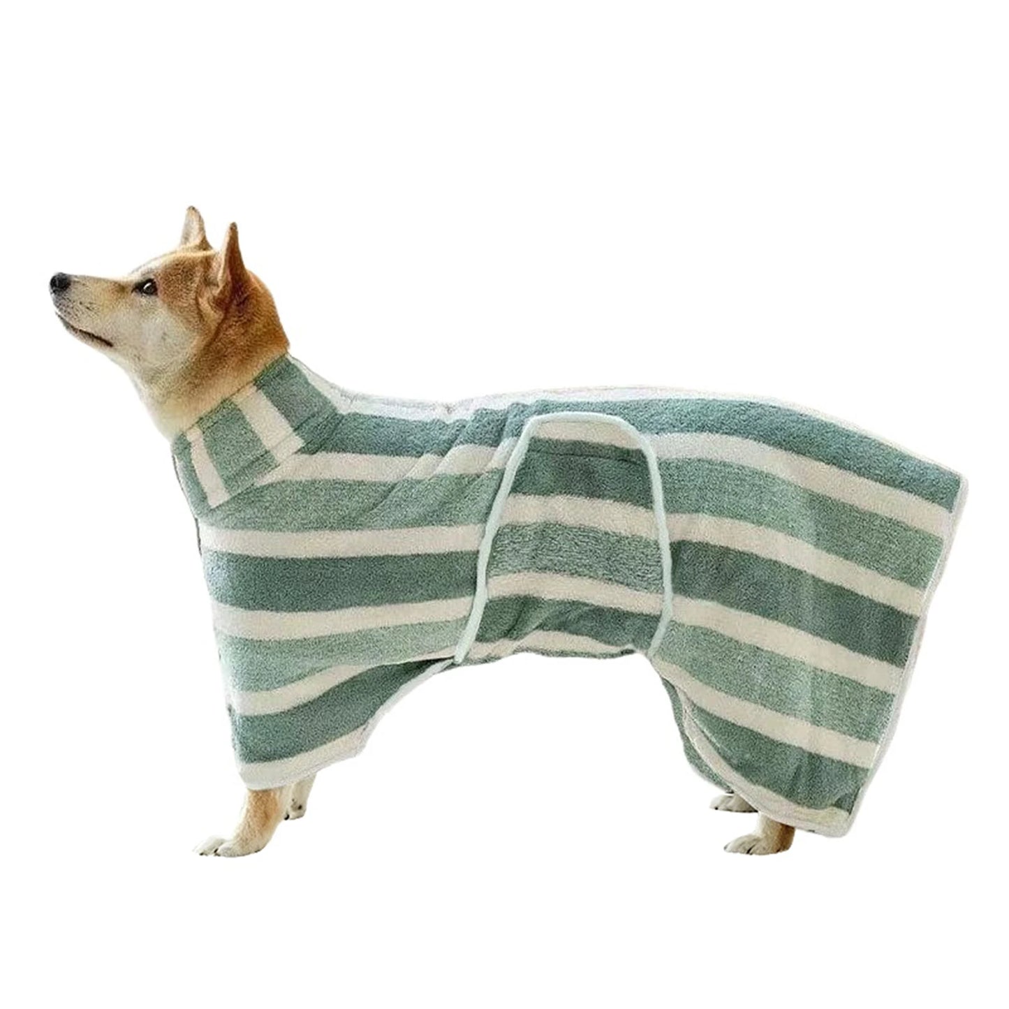 Quick-Drying Dog Bathrobe Ultra-Absorbent Dog Bath Towel Thickened Soft Pet Dog Drying Coat for Pet Lover Bath Accessories